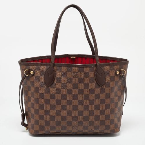 Damier Ebene Canvas Neverfull PM Bag - Louis Vuitton - Modalova