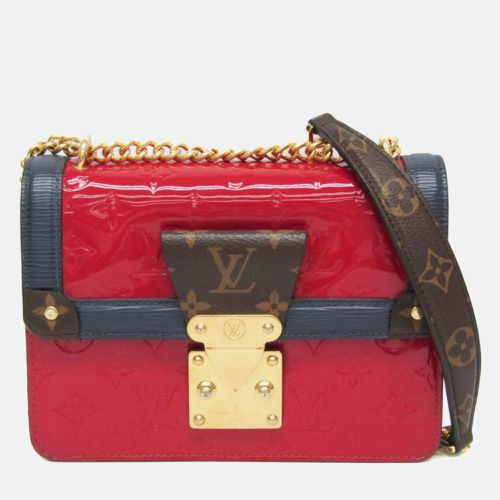 Red/ Monogram Vernis Leather Wynwood Shoulder Bag - Louis Vuitton - Modalova