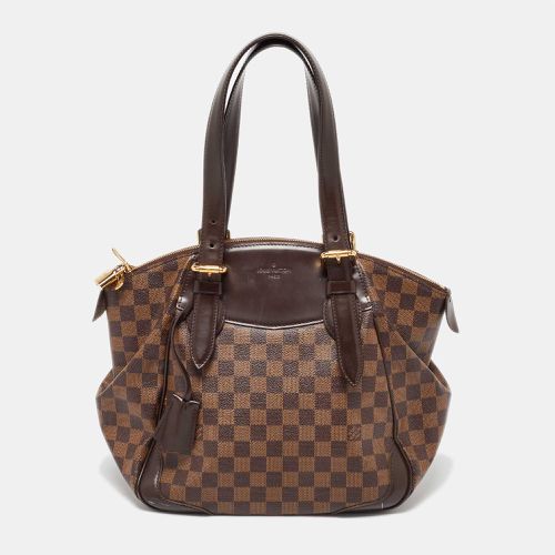 Damier Ebene Canvas Verona MM Bag - Louis Vuitton - Modalova