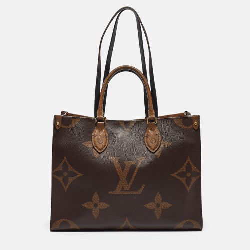 Reverse Monogram Canvas Giant Onthego MM Bag - Louis Vuitton - Modalova