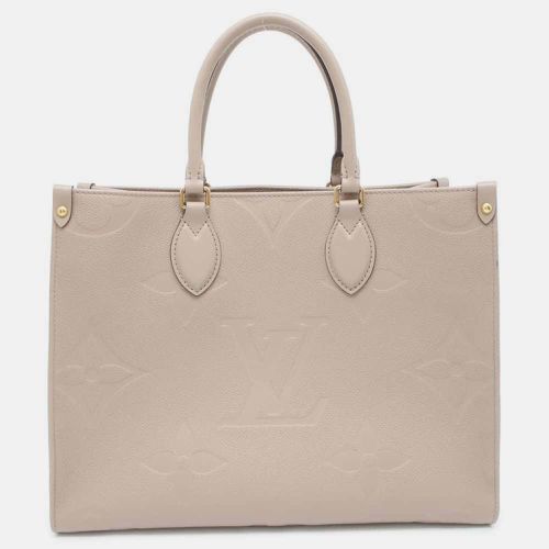 Monogram Empreinte Leather Onthego Tourterelle Bag MM - Louis Vuitton - Modalova