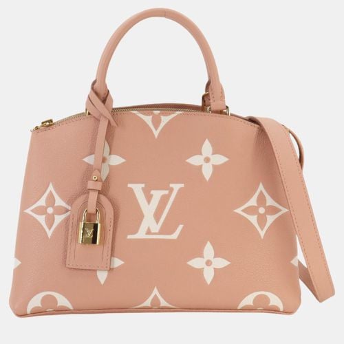 Cream Bicolor Monogram Empreinte Leather Grand Palais Tote Bag - Louis Vuitton - Modalova