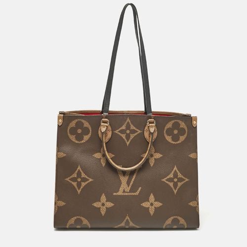 Monogram Reverse Giant Canvas OnTheGo GM Bag - Louis Vuitton - Modalova