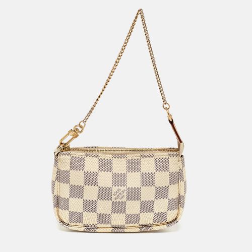 Damier Azur Canvas Mini Pochette Accessoires - Louis Vuitton - Modalova