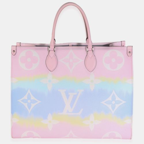 Pastel Monogram Giant Escale Onthego GM Bag - Louis Vuitton - Modalova