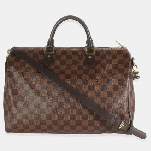 Damier Ebene Canvas Speedy Bandouliere 35 Bag - Louis Vuitton - Modalova