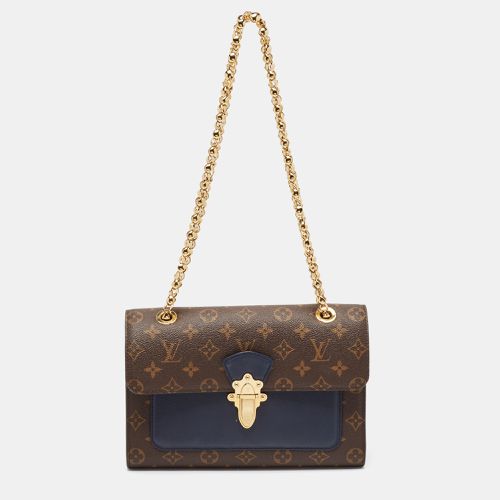 Marine Monogram Canvas and Leather Victoire Chain Bag - Louis Vuitton - Modalova