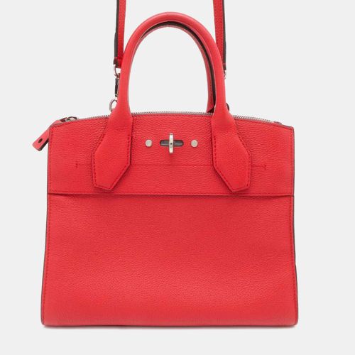 Rouge Leather City Steamer Bag Size PM - Louis Vuitton - Modalova