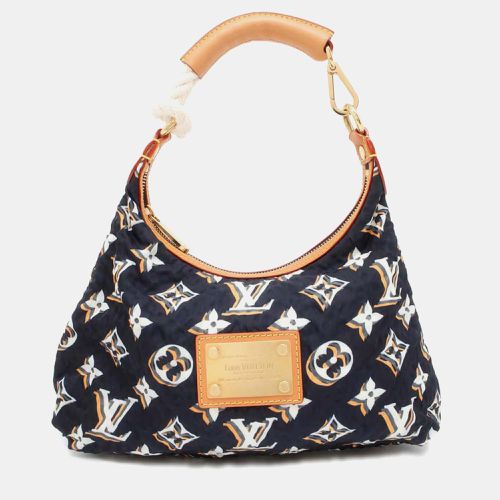 Navy Blue Nylon Monogram Bulles Marine PM Hobo Bag - Louis Vuitton - Modalova