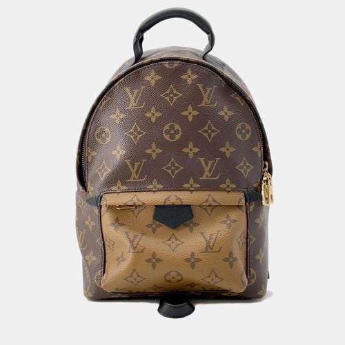 Noir Monogram Reverse Canvas Palm Springs Backpack Size PM - Louis Vuitton - Modalova