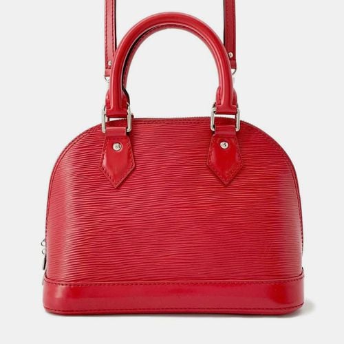 Coquelicot Epi Leather Alma bag BB - Louis Vuitton - Modalova