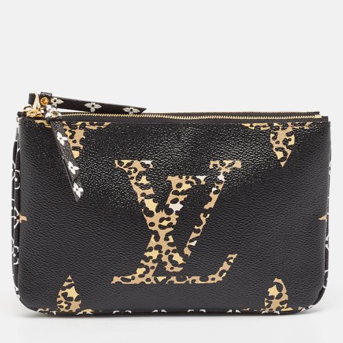 Giant Monogram Canvas Jungle Double Zip Pochette - Louis Vuitton - Modalova