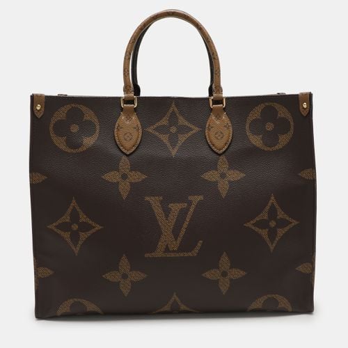 Reverse Monogram Canvas On The Go GM Bag - Louis Vuitton - Modalova