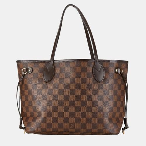 Damier Ebene Canvas Neverfull PM Tote Bag - Louis Vuitton - Modalova