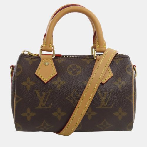 Monogram Canvas Nano Speedy Tote Bag - Louis Vuitton - Modalova