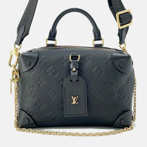 Noir Monogram Empreinte Leather Petite Malle Souple bag - Louis Vuitton - Modalova