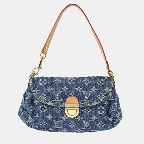 Monogram Denim Mini Pleaty Handbag - Louis Vuitton - Modalova