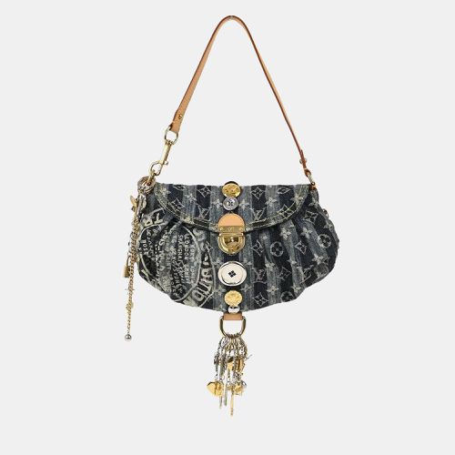 Monogram Denim Mini Pleaty Raye Handbag - Louis Vuitton - Modalova