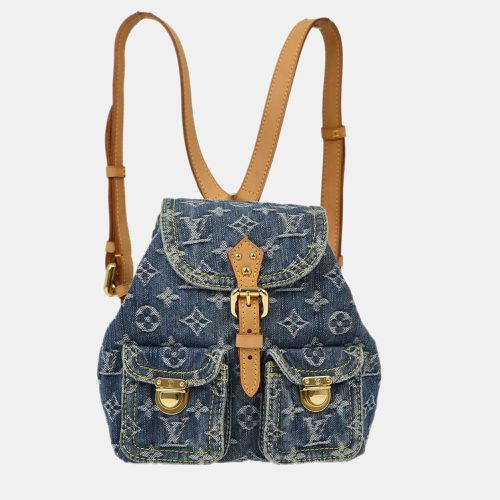 Monogram Denim Sac A Dos Pm Backpack - Louis Vuitton - Modalova