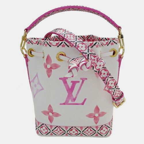 White Monogram By The Pool Nano Noe Handbag - Louis Vuitton - Modalova