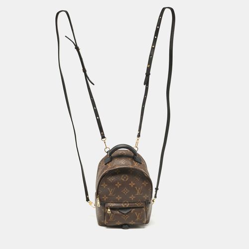 Black Monogram Canvas Mini Palm Springs Backpack - Louis Vuitton - Modalova