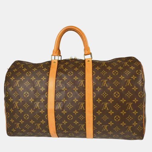 Monogram Keepall 50 Duffle Travel Handbag - Louis Vuitton - Modalova