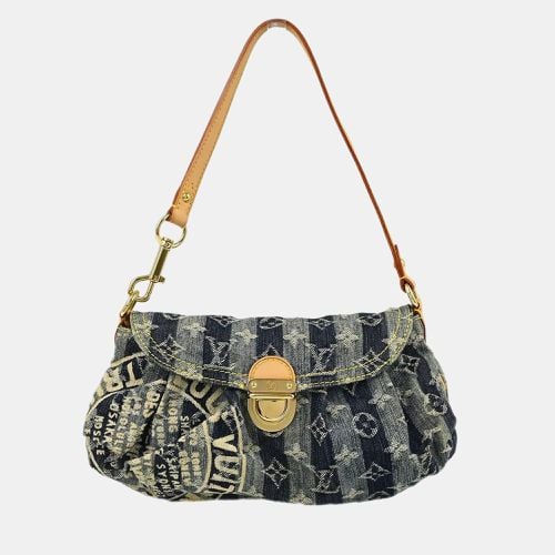 Monogram Denim Mini Pleaty Raye Handbag - Louis Vuitton - Modalova