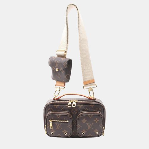 Coated Canvas Leather Utility Crossbody Monogram Shoulder Bag - Louis Vuitton - Modalova