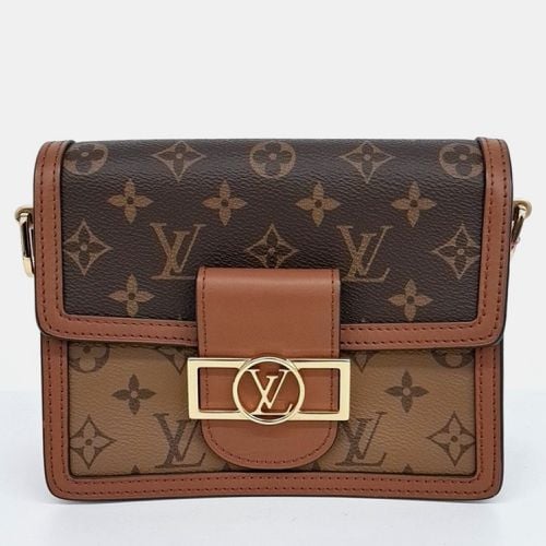 Canvas and Leather Mini Dauphine bag - Louis Vuitton - Modalova