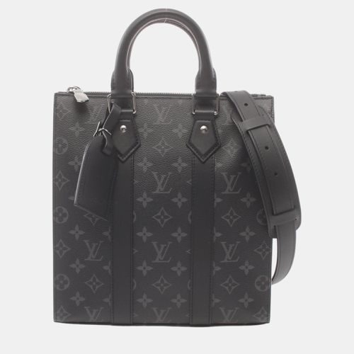 Coated Canvas Leather Sac Plat Cross Monogram Eclipse Handbag - Louis Vuitton - Modalova