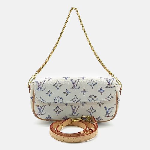 White Canvas Canvas Wallet On Chain Bag - Louis Vuitton - Modalova