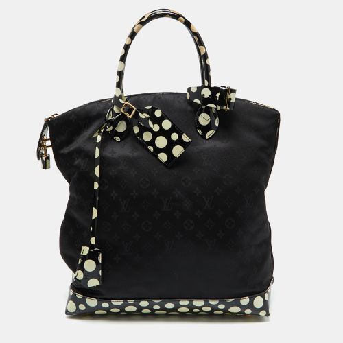 Monogram Satin Yayoi Kusama Dots Infinity Lockit Vertical MM Bag - Louis Vuitton - Modalova