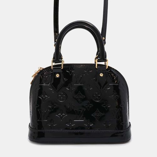 Noir Manietic Monogram Vernis Leather Alma bag Size BB - Louis Vuitton - Modalova