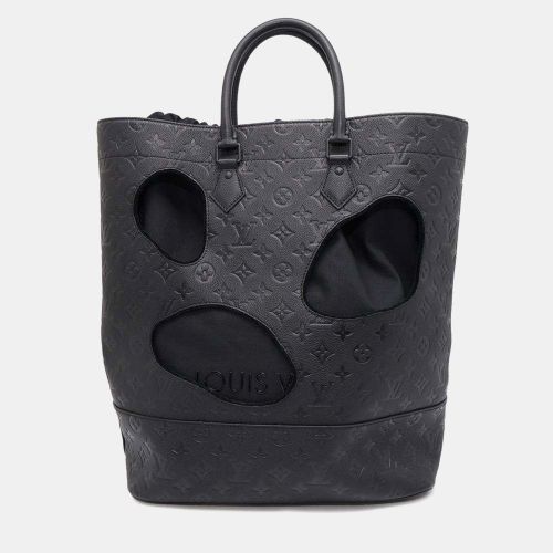 Noir Monogram Empreinte Leather Tote Bag Size Mm - Louis Vuitton - Modalova