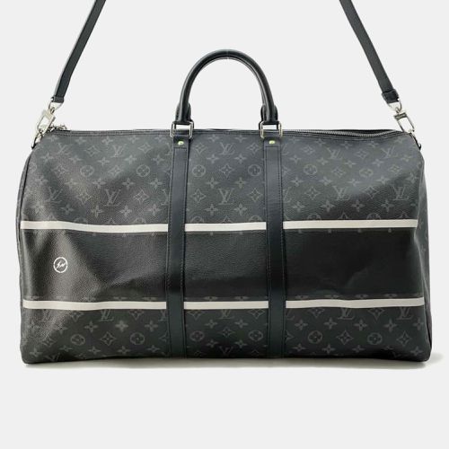 Monogram Eclipse Keepall Bandouliere 45 Boston Bag - Louis Vuitton - Modalova