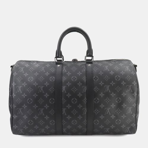 Monogram Eclipse Keepall Bandouliere 45 Boston Shoulder Bag - Louis Vuitton - Modalova