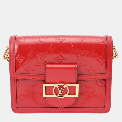 Rouge Vernis Dauphine Mini Shoulder Bag - Louis Vuitton - Modalova