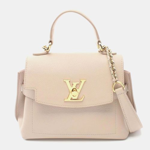 Leather Rock Me Ever Mini Greige Handbag - Louis Vuitton - Modalova