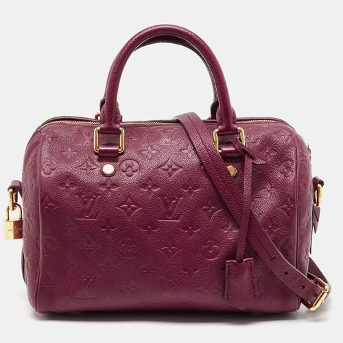 Aurore Monogram Empreinte Leather Speedy Bandouliere 25 Bag - Louis Vuitton - Modalova