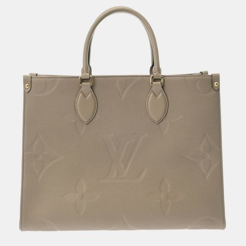 Monogram Empreinte On The Go Mm Tourterelle M45607 Leather Handbag - Louis Vuitton - Modalova