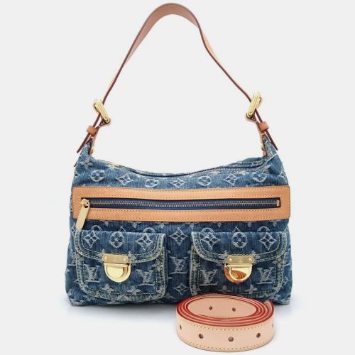 Monogram Denim Buggy PM Shoulder Bag - Louis Vuitton - Modalova