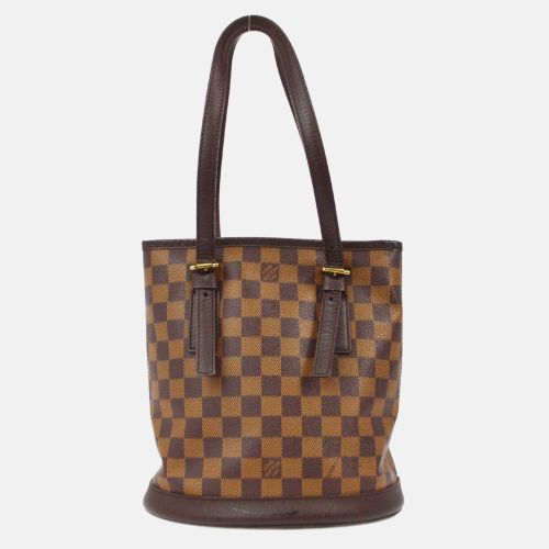 Damier Ebene Canvas Marais Tote Bag - Louis Vuitton - Modalova