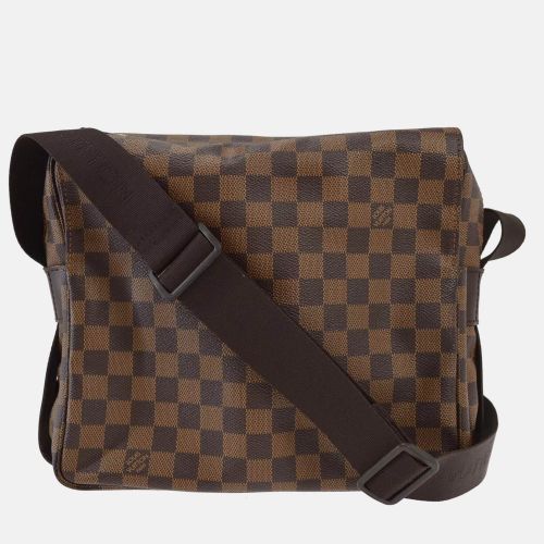 Damier Ebene Canvas Naviglio Shoulder Bag - Louis Vuitton - Modalova