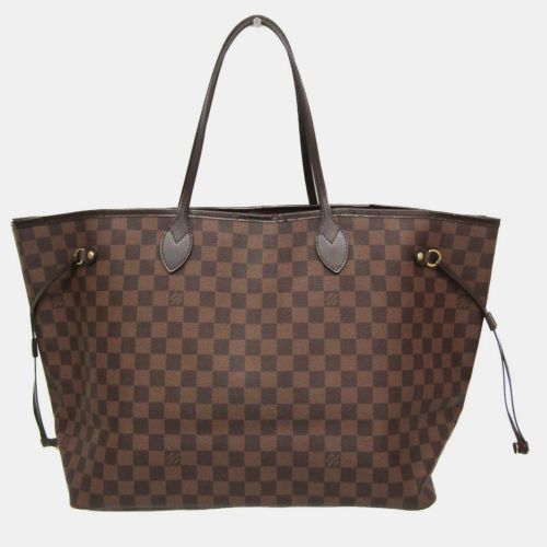 Damier Neverfull Gm Tote Bag Ebene - Louis Vuitton - Modalova