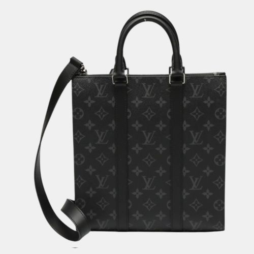 Noir Monogram Eclipse Sac Plat Tote Bag - Louis Vuitton - Modalova