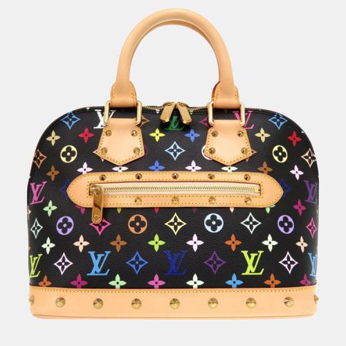 Multicolor Monogram Canvas, Leather Alma PM Satchel Bag - Louis Vuitton - Modalova