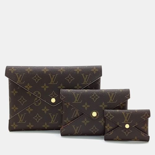 Coated Canvas Pochette Kirigami Clutch bag - Louis Vuitton - Modalova