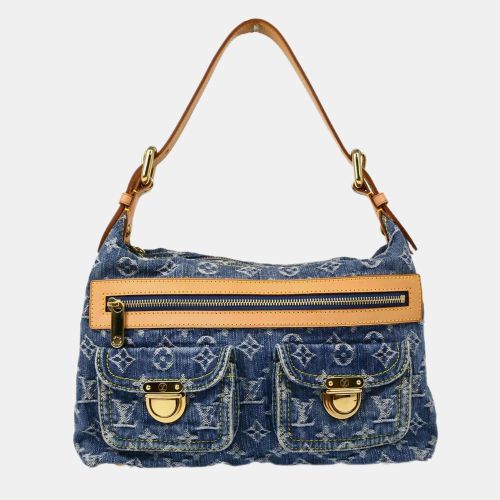 Monogram Denim Baggy PM Shoulder Bag - Louis Vuitton - Modalova