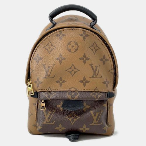 Noir Monogram Reverse Canvas Mini Palm Springs Backpack - Louis Vuitton - Modalova