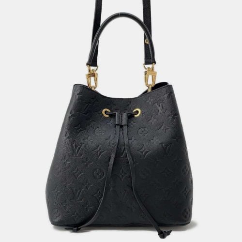 Noir Monogram Empreinte Leather Neonoe Shoulder Bag - Louis Vuitton - Modalova